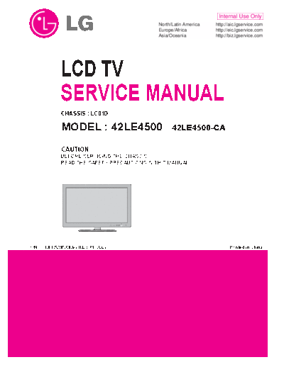 LG LG 42LE4500 ca Chassis LC01D sm  LG LCD 42LE4500 CA CHASSIS LC01D LG_42LE4500_ca_Chassis_LC01D_sm.pdf