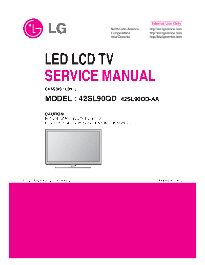 LG 42SL90QD Service Manual  LG LCD 42SL90QD 42SL90QD Service Manual.pdf