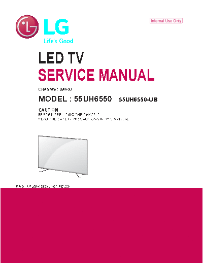 LG LG 55UH6550 55UH6550UB LCD TV ServiceManual  LG LCD 55UH6550 LG_55UH6550_55UH6550UB_LCD_TV_ServiceManual.pdf