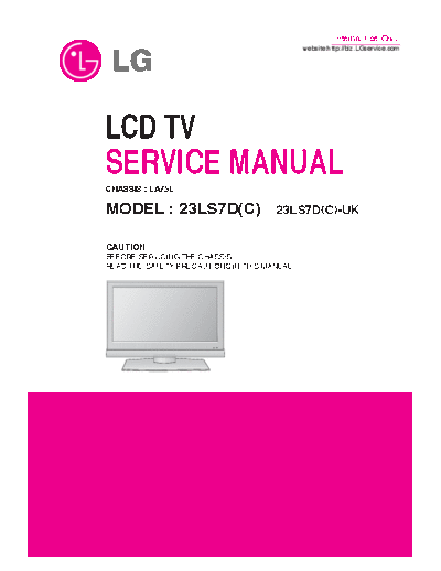 LG lg 23ls7d-c-uk chassis la75e  LG LCD 23LS7D-C-UK CHASSIS LA75E lg_23ls7d-c-uk_chassis_la75e.pdf