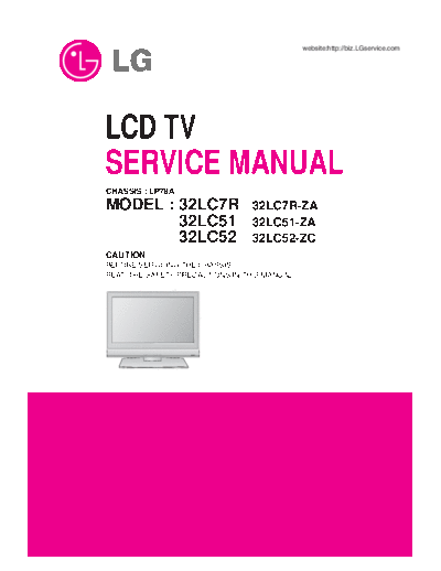 LG 32LC7R SB-ET-EX-SI 4751115171  LG LCD 32LC52 32LC7R_SB-ET-EX-SI_4751115171.pdf