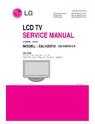 LG LG 32LH20FD ca Chassis LC91A sm  LG LCD 32LH20FD CA CHASSIS LC91A LG_32LH20FD_ca_Chassis_LC91A_sm.pdf