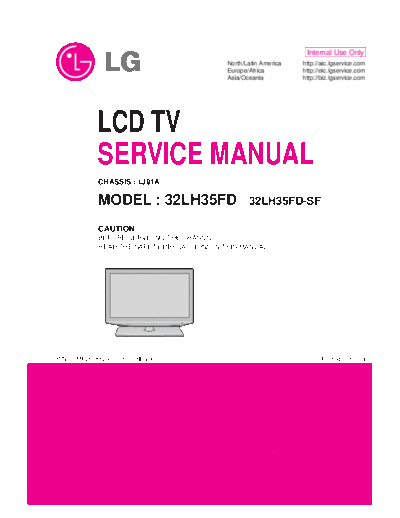 LG LG+32LH35FD,+32LH35FD-SF+Service+Manual  LG LCD 32LH35FD-SF, CHASSIS LJ91A LG+32LH35FD,+32LH35FD-SF+Service+Manual.pdf