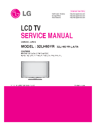 LG LG+32LH60YR+-+Chassis+LP91S  LG LCD 32LH60YR Chassis LP91S LG+32LH60YR+-+Chassis+LP91S.pdf