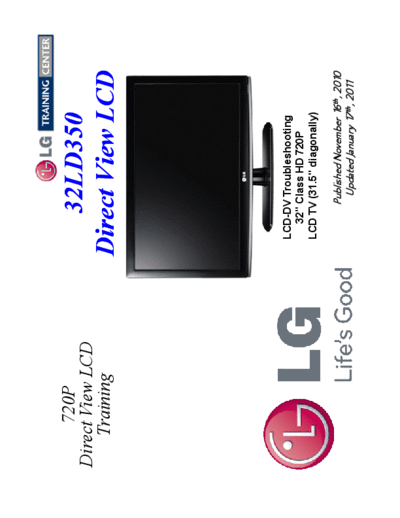 LG lg 32ld350 training manual  LG LCD 32LD350 Training Manual lg_32ld350_training_manual.pdf