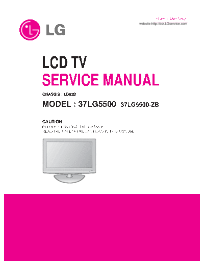 LG LG 37LG5500  LG LCD 37LG5500 chassis LD82D LG 37LG5500.pdf