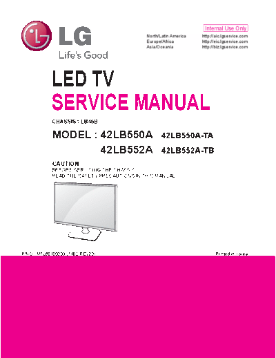 LG LG+42LB550A-TA+42LB552A-TB+Chassis+LB45B  LG LED 42LB550A-TA LG+42LB550A-TA+42LB552A-TB+Chassis+LB45B.pdf