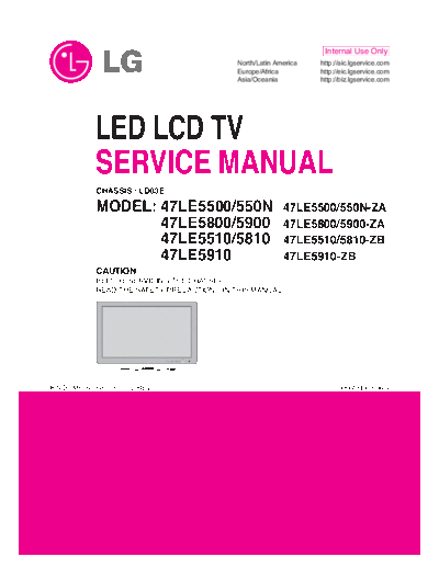 LG 47LE5500  LG LED 47LE5500 47LE5500.pdf