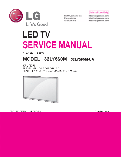 LG LG+32LY560M+Chassis+LA4AW  LG LED 32LY560M LG+32LY560M+Chassis+LA4AW.pdf