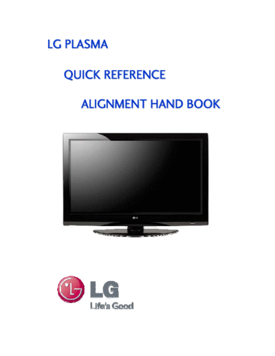 LG lg plasma quick reference alignment handbook 132  LG Plasma Quick Reference Alignment Handbook lg_plasma_quick_reference_alignment_handbook_132.pdf