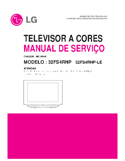 LG 32FS4RNP  LG TV 32FS4RNP Chassis  MC-05HA 32FS4RNP.pdf