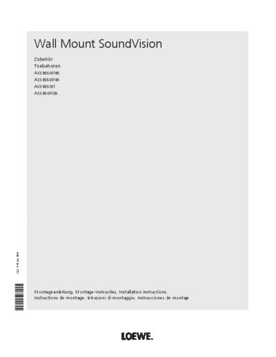 Loewe 35043 000 MA WM SoundVision 6SP DRUCK .indd  Loewe Assembly_Instructions 71206W00_Wall Mount SoundVision 35043_000_MA_WM_SoundVision_6SP_DRUCK_.indd.pdf