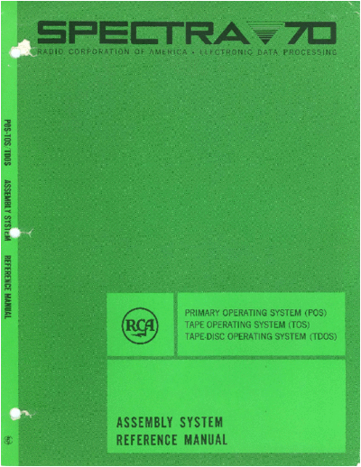 RCA 70-00-602 AssemblySys Mar68  RCA spectra70 tdos 70-00-602_AssemblySys_Mar68.pdf