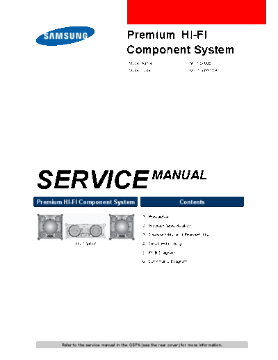 Samsung samsung mx fs8000[X]  Samsung Audio MX-FS8000 samsung_mx_fs8000[X].pdf