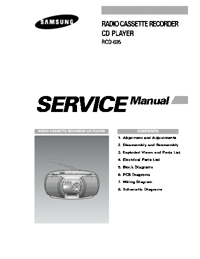 Samsung SAMSUNG RCD-695 sm  Samsung Audio RCD-695 SAMSUNG_RCD-695_sm.pdf