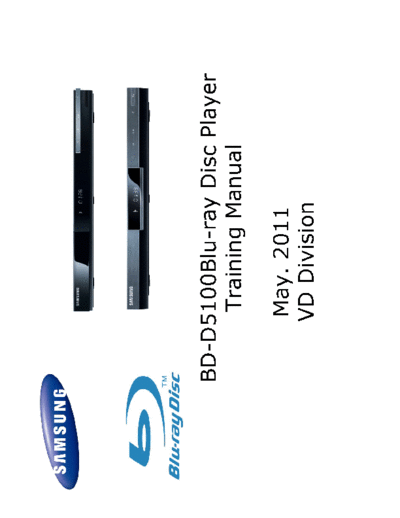 Samsung samsung bd-d5100 training  Samsung Blue Ray BD-D5100 samsung_bd-d5100_training.pdf