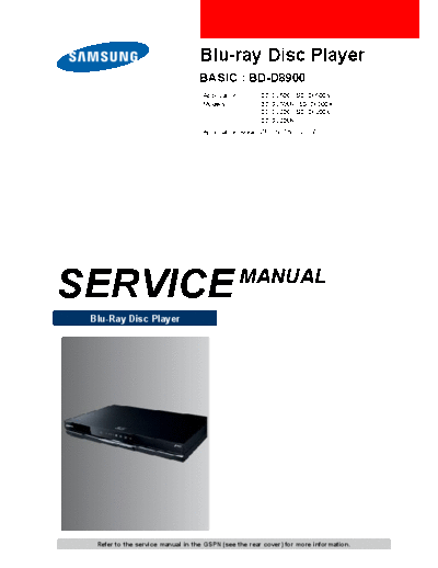 Samsung BDD8900 ET-SB-EX-SI 1319629293  Samsung Blue Ray BD-D8200 BDD8900_ET-SB-EX-SI_1319629293.pdf