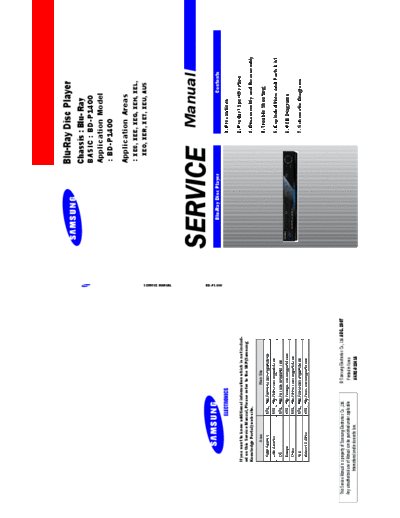 Samsung BDP1400 ET-SB-EX-SI 1216206641  Samsung Blue Ray BD-P1400 BDP1400_ET-SB-EX-SI_1216206641.pdf