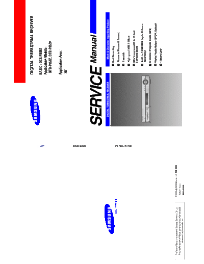 Samsung cover 905  Samsung DVD DTB-P850V cover_905.pdf