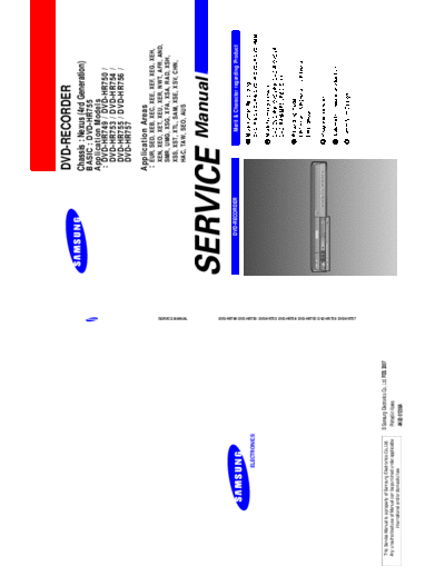 Samsung DVDHR749 SB-ET-EX-SI 4756290393  Samsung DVD DVD-HR749 DVDHR749_SB-ET-EX-SI_4756290393.pdf