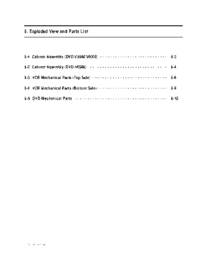 Samsung 10 Exploded View & Part List  Samsung DVD DVD-V5500 10_Exploded View & Part List.pdf