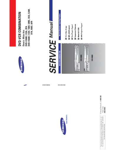 Samsung Samsung DVD-V5600 DVD-V6600 Chassis Midas Asia  Samsung DVD DVD-V5600 V6600 Samsung DVD-V5600 DVD-V6600 Chassis Midas Asia.pdf