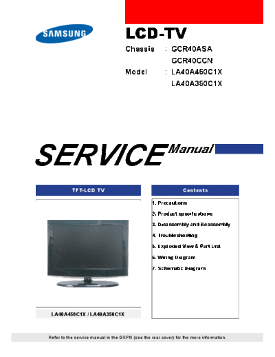 Samsung samsung la-40-a350c1x-a450c1x  Samsung LCD TV LA40A350C samsung_la-40-a350c1x-a450c1x.pdf