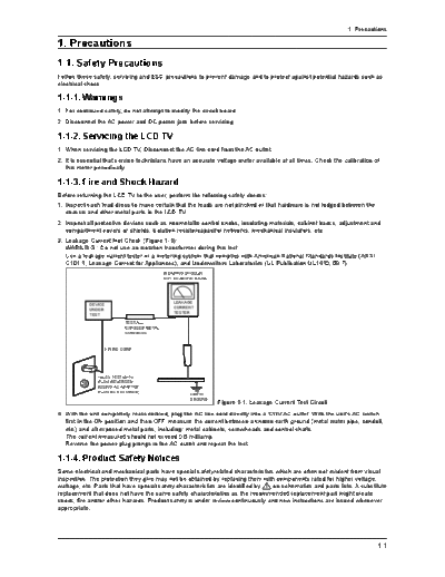 Samsung Precaution  Samsung LCD TV LA46A550 Precaution.pdf