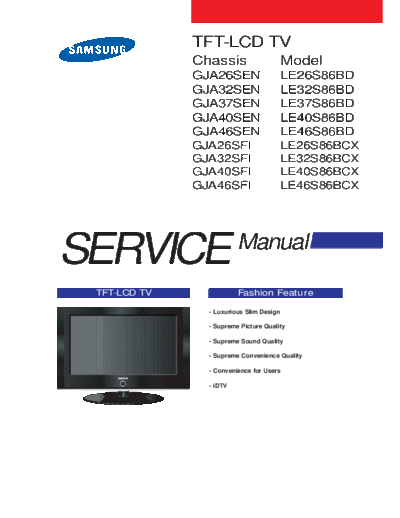 Samsung LE37S86BDXXEC ET-SB-EX-SI 1283834889  Samsung LCD TV LE26S86BCX LE37S86BDXXEC_ET-SB-EX-SI_1283834889.pdf