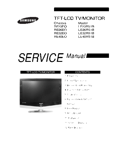 Samsung Cover  Samsung LCD TV LE40R51B Cover.pdf