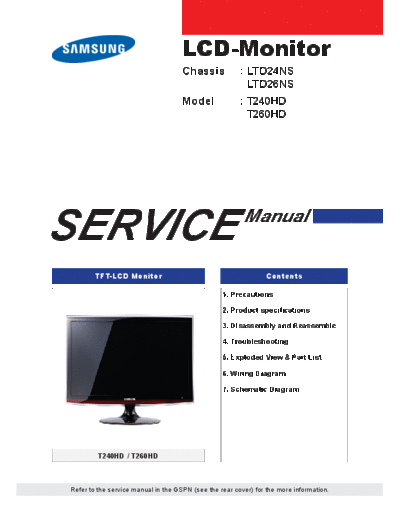 Samsung LS24TDDSUVEN ET-SB-EX-SI 1242274389  Samsung LCD TV T240HD LS24TDDSUVEN_ET-SB-EX-SI_1242274389.pdf