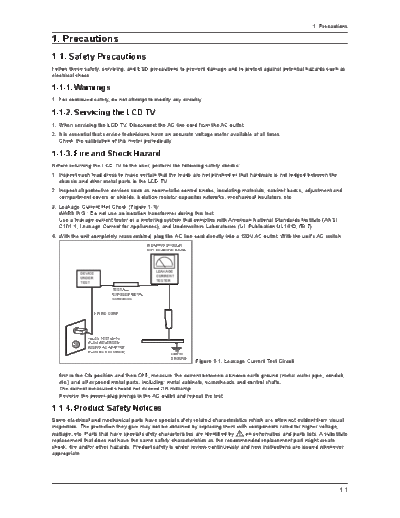 Samsung Precaution  Samsung LCD TV UN46B8000XF Precaution.pdf