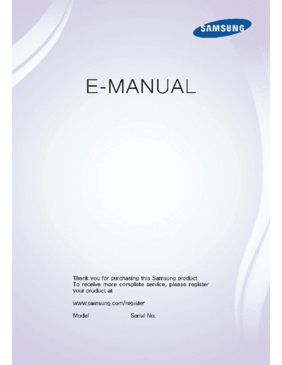 Samsung user manual  Samsung LED TV UE32F5500 user manual.pdf