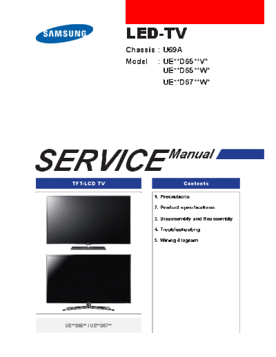Samsung UE46D6500VSXZG ET-EX-SI 1331289545  Samsung LED TV UE46D6500VSXZG UE46D6500VSXZG_ET-EX-SI_1331289545.pdf