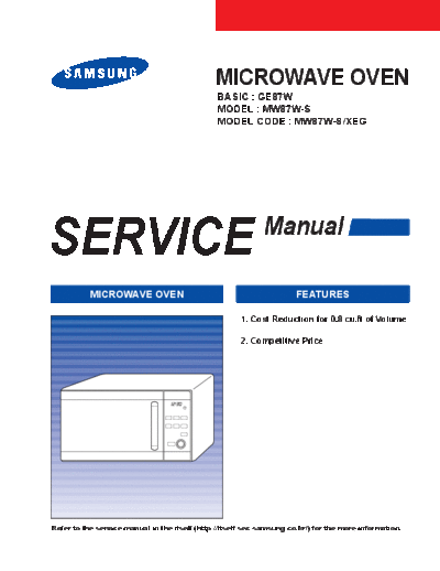 Samsung samsung mw87w-s xeg  Samsung Micro Wave MW87W-S samsung_mw87w-s_xeg.pdf