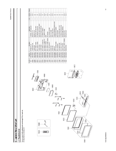 Samsung Exploded View & Part List  Samsung Plasma D72A chassis Exploded View & Part List.pdf