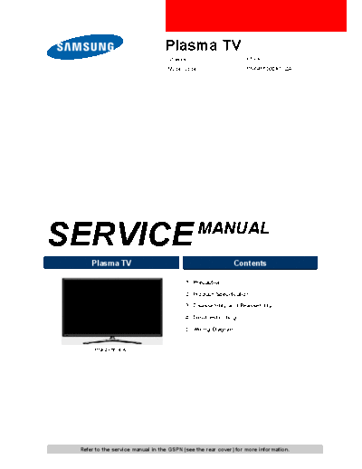 Samsung samsung-PN64F5500AFXZA  Samsung Plasma F5KA chassis samsung-PN64F5500AFXZA.pdf