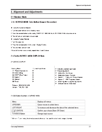 Samsung alignment_and_adjustment_408  Samsung Plasma PS42D4S alignment_and_adjustment_408.pdf