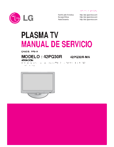 LG LG 42PQ30R PP91A [SM]  LG Monitor LG_42PQ30R_PP91A_[SM].pdf