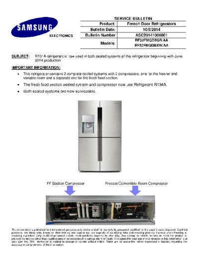 Samsung ASC20141006001  Samsung Refridgerators RF32FMQDBSR_AA ASC20141006001.pdf