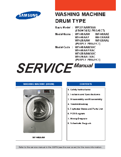 Samsung cover  Samsung Washer WF448AAP_XAA cover.pdf
