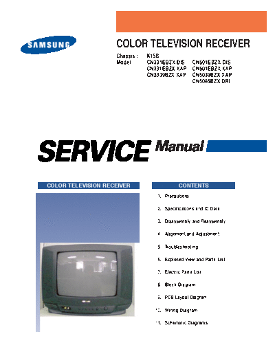 Samsung Samsung CN331 3339 501 5039 5085  Samsung TV CN331 CN3339 CN501 CN5039 CN5085 Samsung_CN331_3339_501_5039_5085.pdf