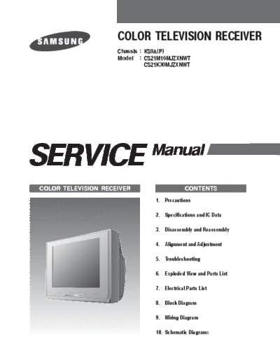Samsung SAMSUNG+CS-21K30MJQ+KS9A-P  Samsung TV CS21K30MJQ SAMSUNG+CS-21K30MJQ+KS9A-P.pdf