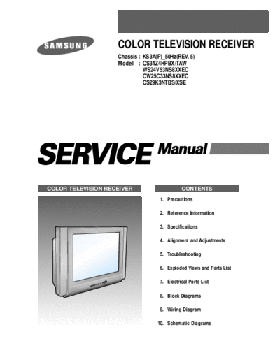 Samsung 20030527162455718 ks3a-50-cover  Samsung TV CS29K3N chassis KS3A 20030527162455718_ks3a-50-cover.pdf