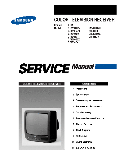 Samsung Samsung-3089  Samsung TV CT331EBZX Samsung-3089.pdf