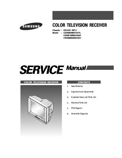 Samsung samsung chassis ks7a cw29m064n 1165  Samsung TV KS7A  chassis samsung_chassis_ks7a_cw29m064n_1165.pdf