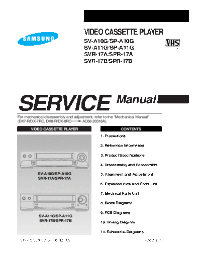 Samsung SVR-17B X  Samsung Video SVR-17B SVR-17B_X.pdf