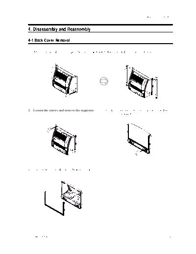 Samsung Disassembly & reassembl  Samsung Proj TV SP-43J6HDX ch.M51A Disassembly & reassembl.pdf