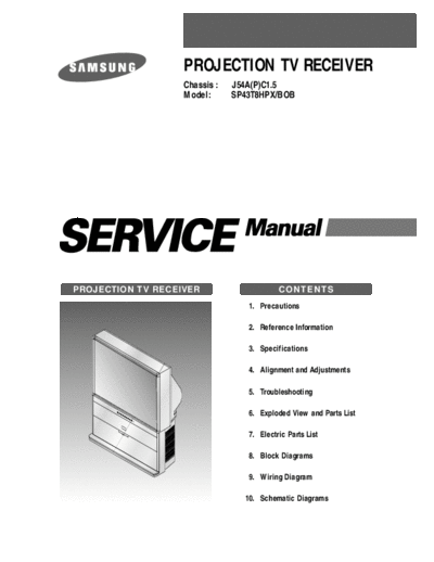 Samsung samsung chassis j54a sp43t8hpx bob projectorpdf 149-libre  Samsung Proj TV SP-43T8HPXBOB samsung_chassis_j54a_sp43t8hpx_bob_projectorpdf_149-libre.pdf