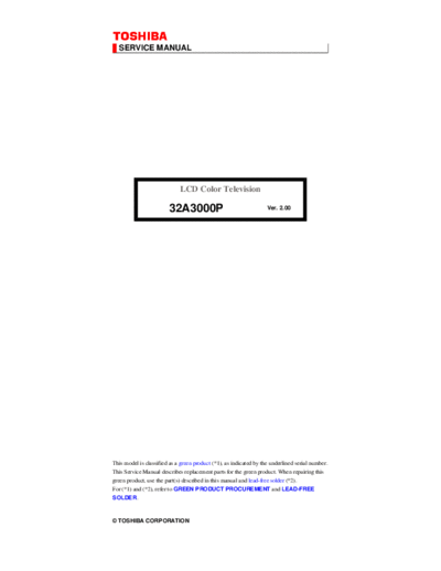 TOSHIBA toshiba 32a3000p ver.2.00  TOSHIBA LCD 32A3000P VER.2.00 toshiba_32a3000p_ver.2.00.pdf